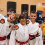 three karate kids